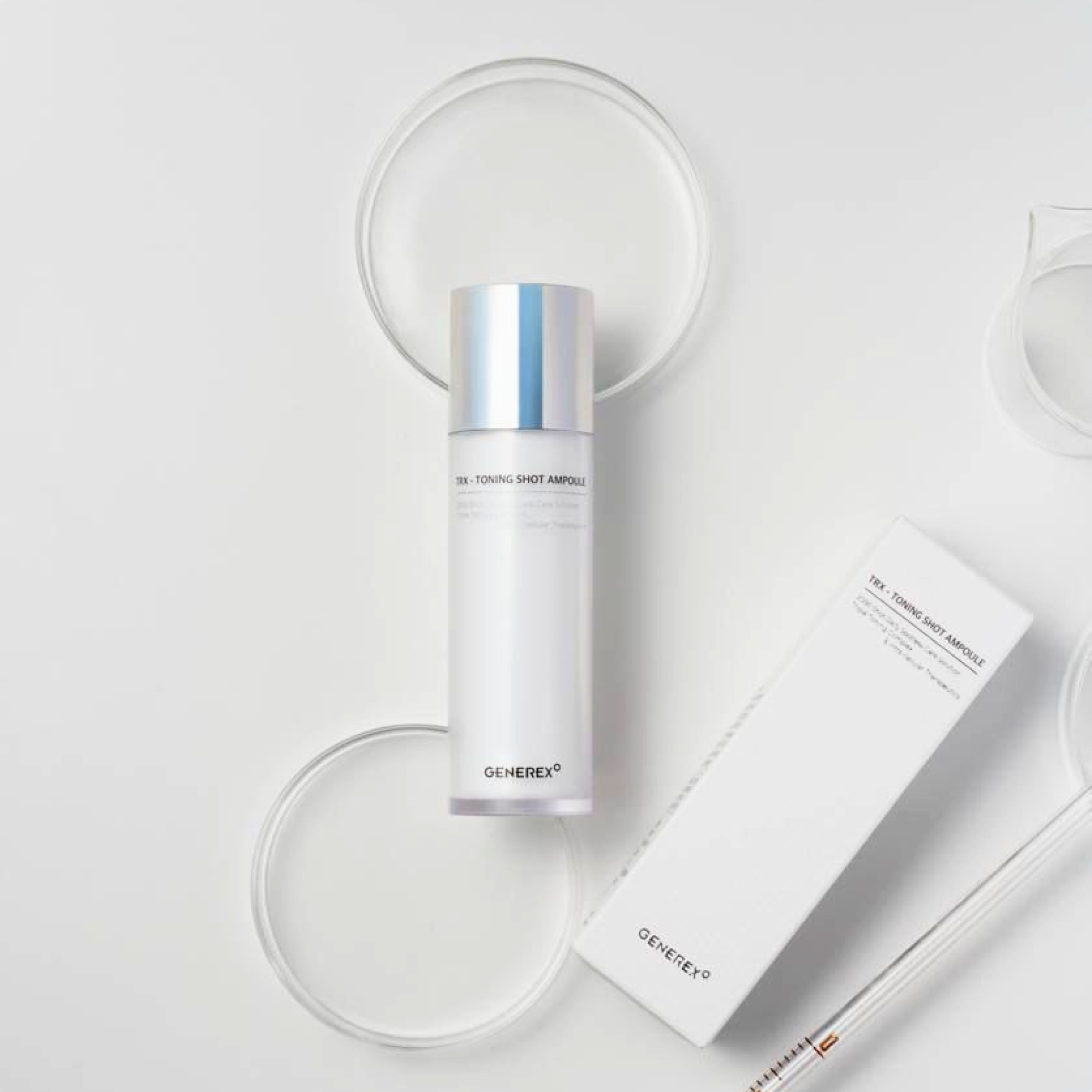 GENEREX TRX-TONING SHOT AMPOULE Осветляющая ампула с микроиглами 