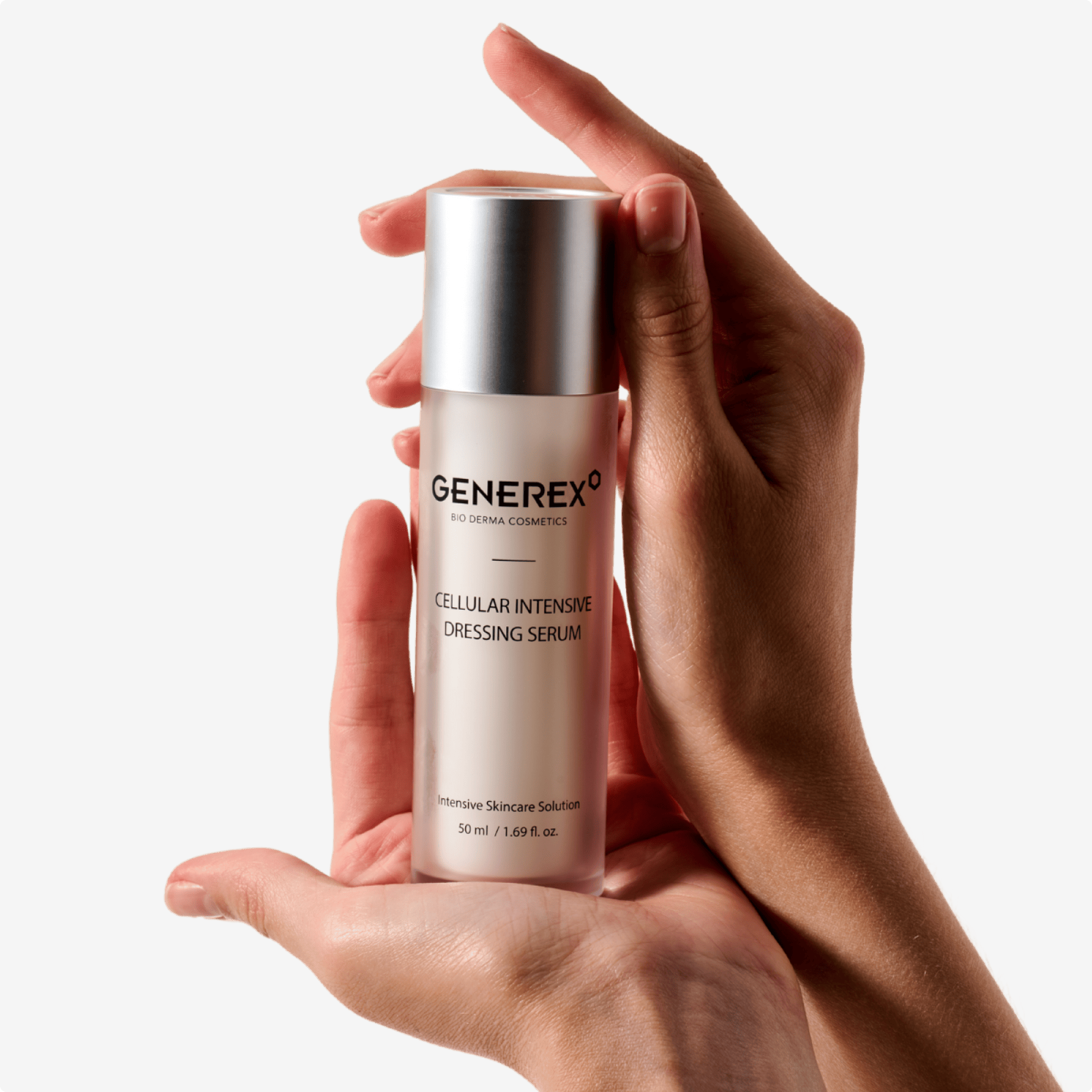 GENEREX CELLULAR INTENSIVE DRESSING SERUM Осветляющая и успокаивающая ампульная сыворотка 50ml