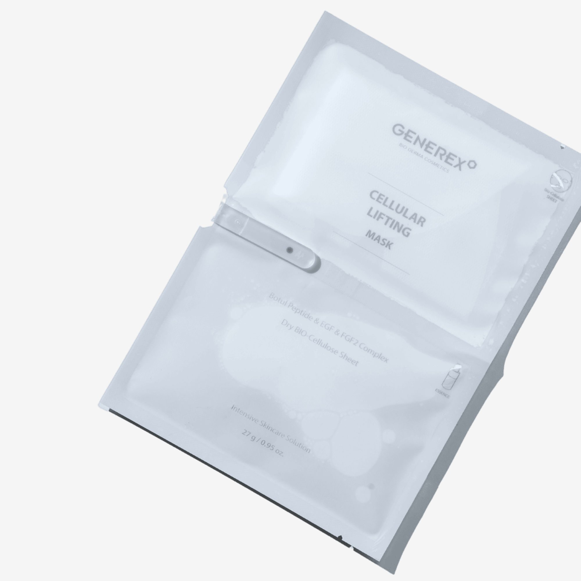 GENEREX CELLULAR LIFTING MASK Биоцеллюлозная лифтинг маска 27g