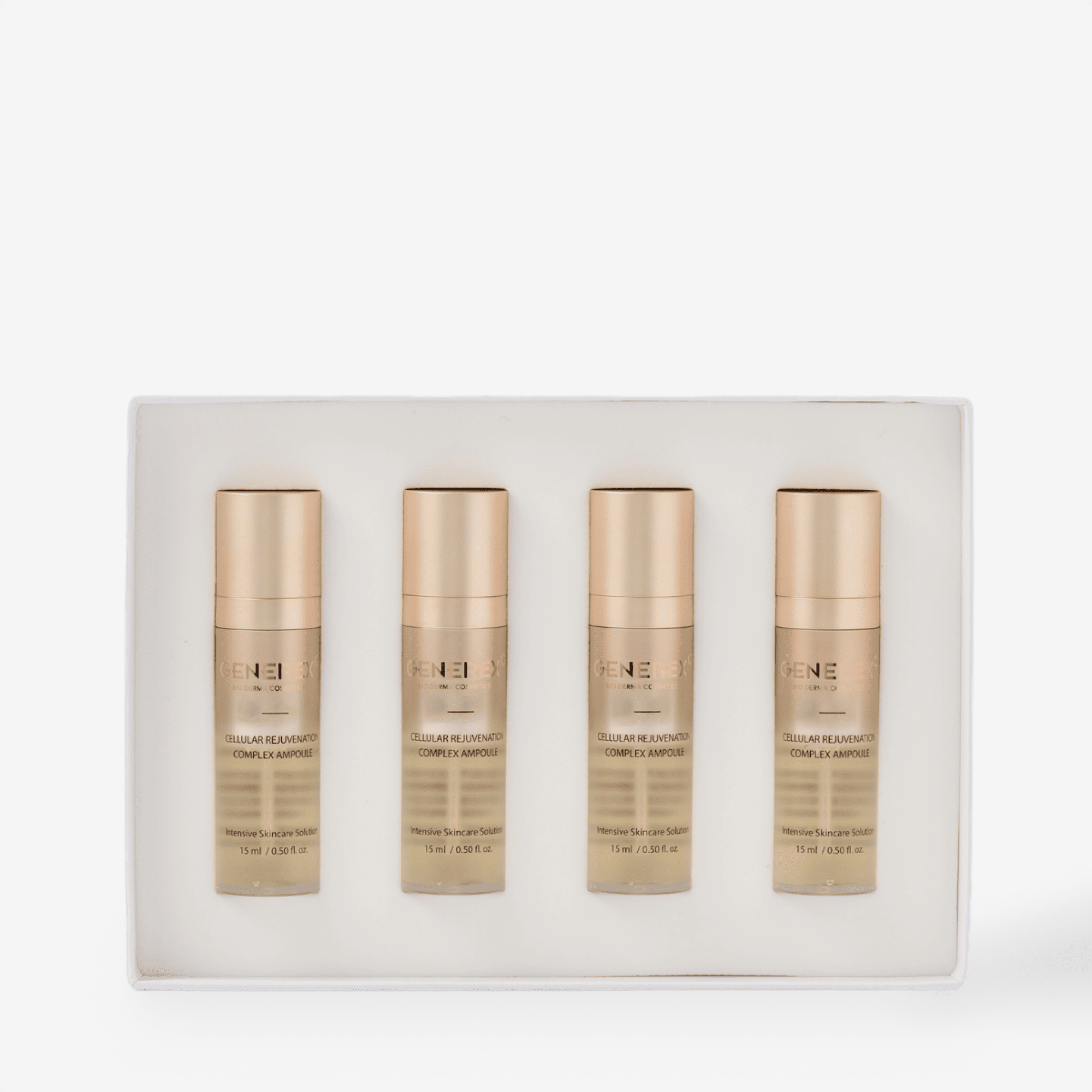 GENEREX CELLULAR REJUVENATION COMPLEX AMPOULE Ампула с комплексом клеточного омоложения 15ml*4