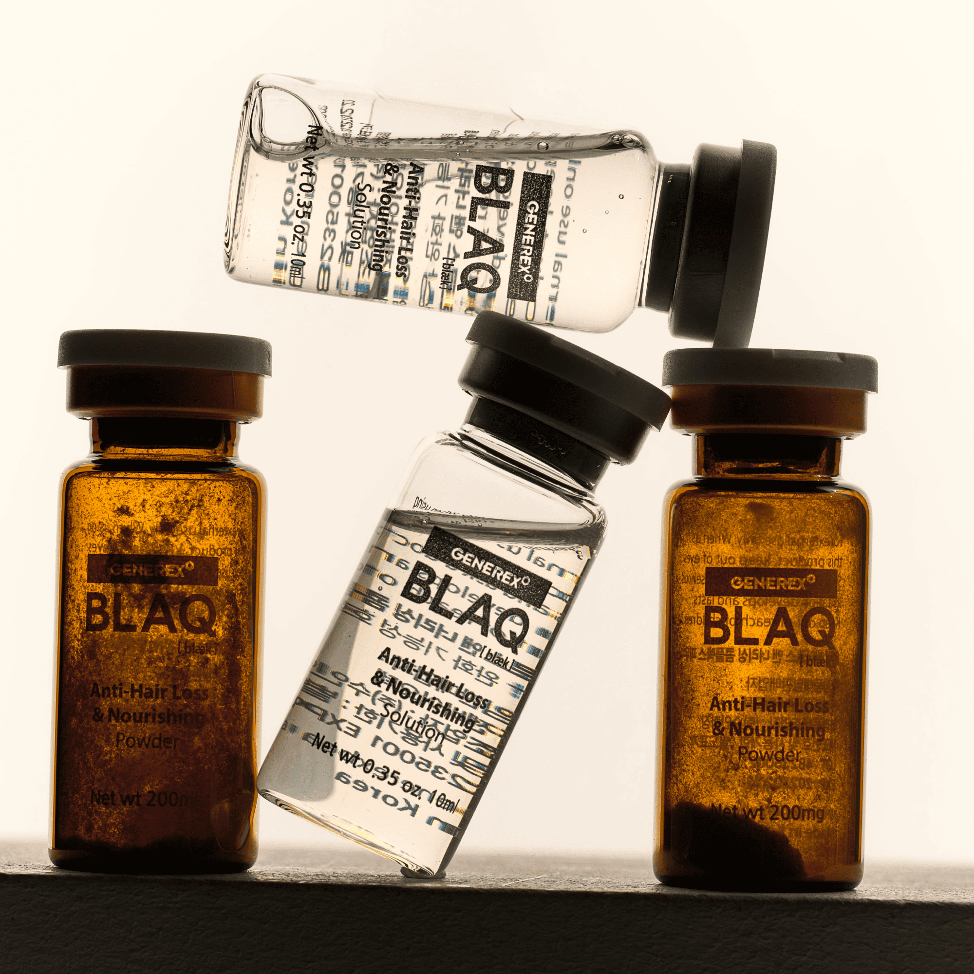 GENEREX ANTI-HAIR LOSS & NOURISHING COMPLEX ИНТЕНСИВНЫЕ Ампулы против выпадения волос с 7 факторами роста 10ml*2