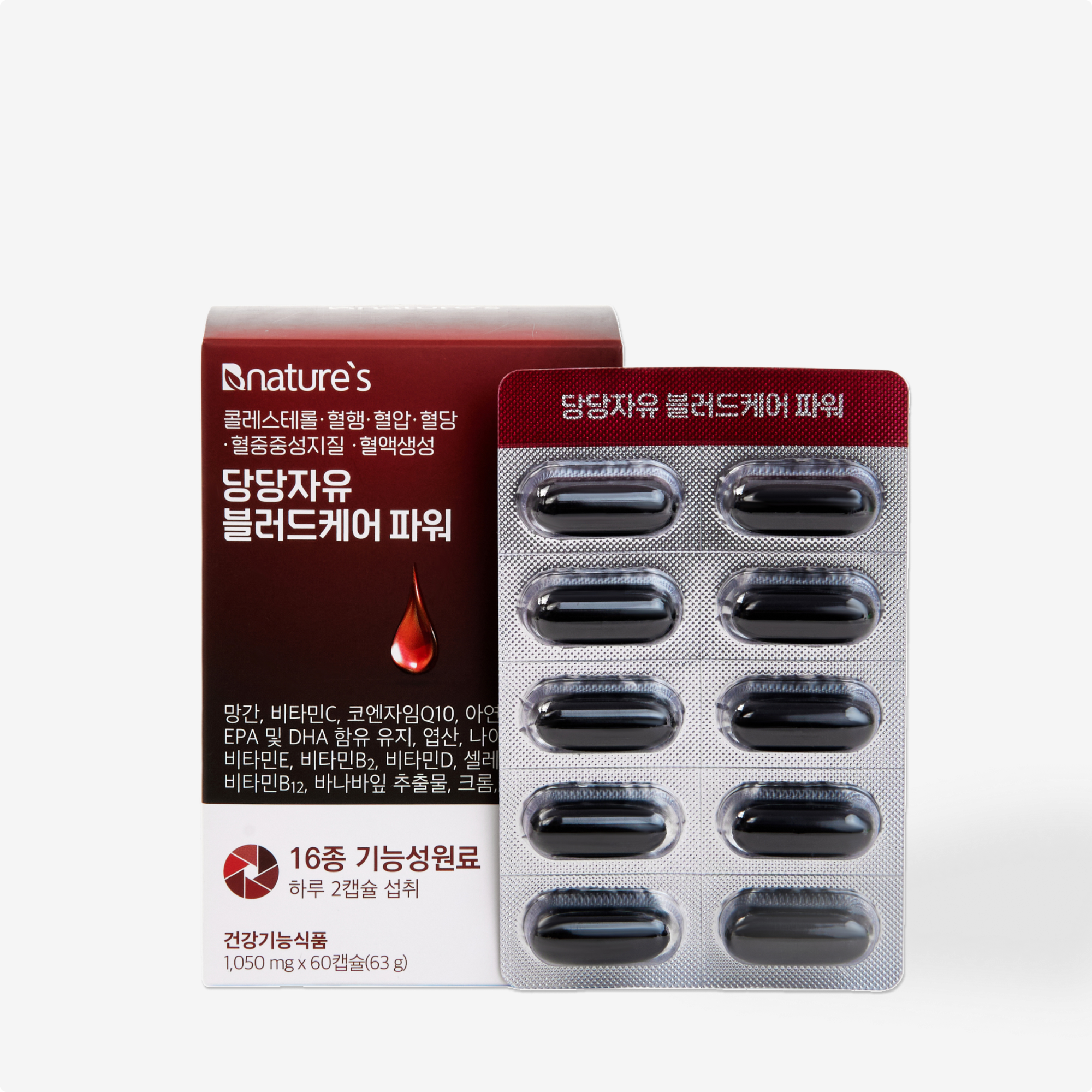 NATURE'S DANGDANGJAYU BLOOD MULTI CORE POWER Препарат для контроля холестерина и сахара в крови 