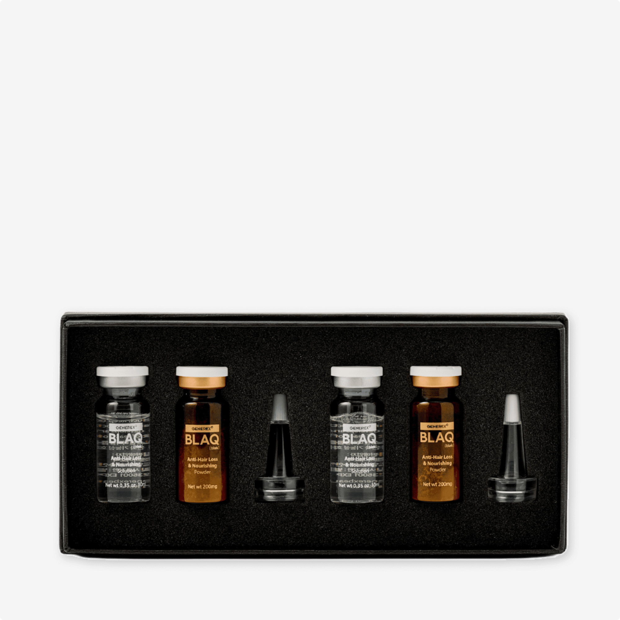 GENEREX ANTI-HAIR LOSS & NOURISHING COMPLEX ИНТЕНСИВНЫЕ Ампулы против выпадения волос с 7 факторами роста 10ml*2