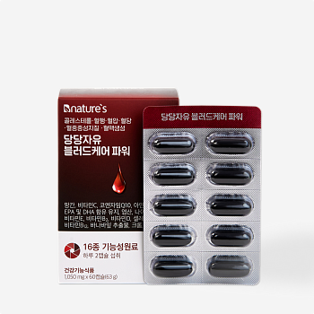 NATURE'S DANGDANGJAYU BLOOD MULTI CORE POWER Препарат для контроля холестерина и сахара в крови 